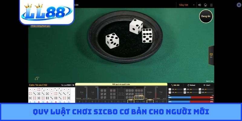 Quy luật chơi Sicbo cơ bản cho người mới